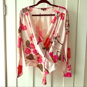 NWOT Express Thong Bodysuit